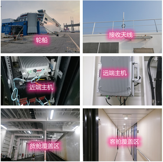  横峰海上游轮轮船渔船覆盖案例